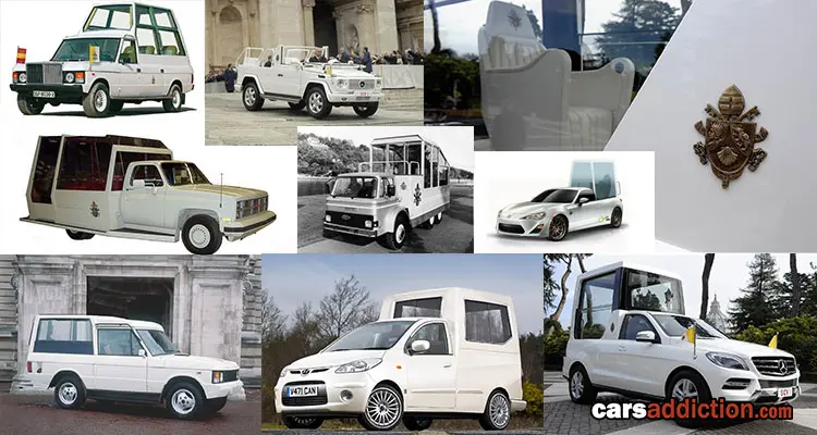 Popemobiles at a Glance