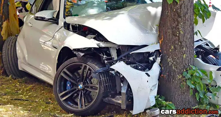 Totalled BMW M4