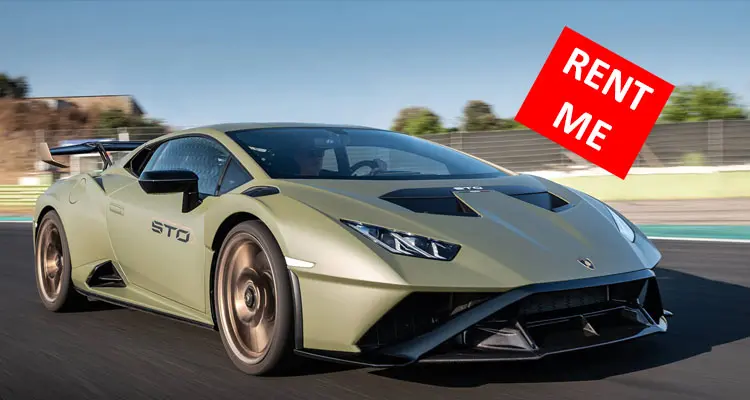 How to Rent a Lamborghini Huracan STO