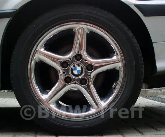 BMW Style 18 Chrome Wheels