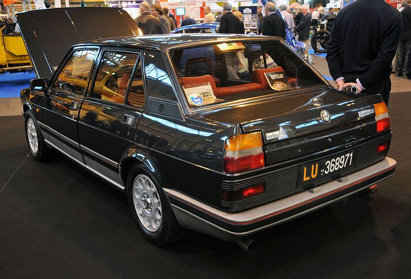 1984 Alfa Romeo Giulietta 2.0 Turbodelta