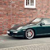 Porsche racing green